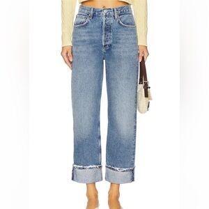 Agolde Fran Low Slung Straight Jeans
